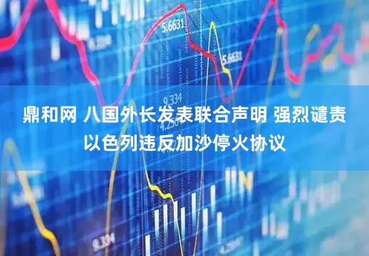 鼎和网 八国外长发表联合声明 强烈谴责以色列违反加沙停火协议